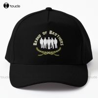 Desiggn A Logo Band Of Brothers Baseball Cap Red Caps Personalized Custom Unisex Adult Teen Youth Summer Baseball Cap Sun Hats