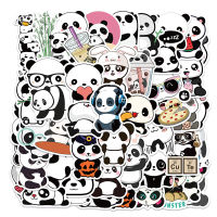 TM50 Cartoon Cute Little Panda Stickers To Decorate Luggage Laptop Water Cup Graffiti Waterproof Stickers