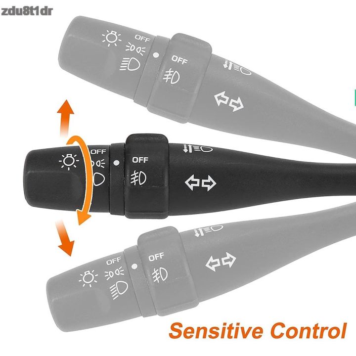 พร้อมไฟตัดหมอกสวิตช์สัญญาณหมุนคันโยกสำหรับรถกระบะ-d21นิสสันฟรอนเทียร์2000-2006-zdu8t1dr-25540-5m001