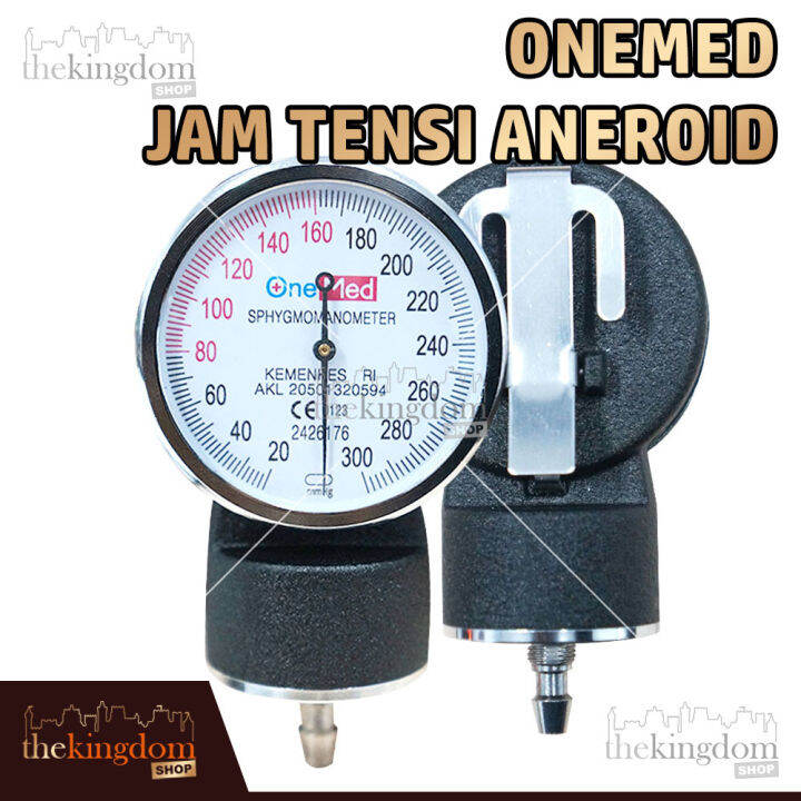 Onemed Jam Tensi Aneroid Kit Set Sphygmomanometer Alat Ukur Tensimeter