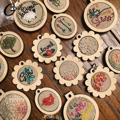 【CC】 Hoop/Ring Embroidery Frame Sewing Crafts Works Hot