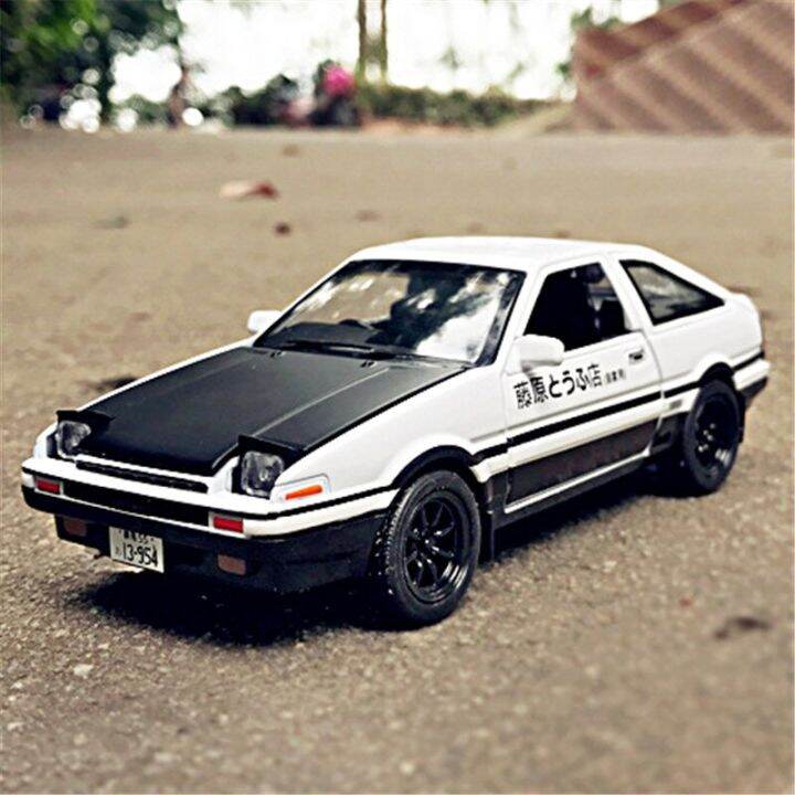 1-32รถของเล่นเริ่มต้น-d-ae86ของเล่นโลหะรถโลหะผสม-diecasts-และของเล่นยานพาหนะโมเดลรถยนต์รถของเล่นแบบจำลองขนาดเล็กสำหรับเด็ก