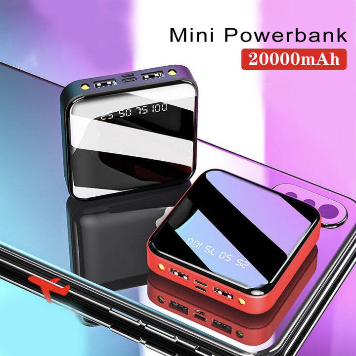 Mini Powerbank 20000mAh Malaysia ORIGINAL Fast Charging Powerbank | Lazada