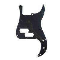 【big-discount】 Musiclily 13หลุม P เบส Pickguard สำหรับ Fender อเมริกัน/เม็กซิกันมาตรฐานแม่นยำเบส,3Ply สีดำ