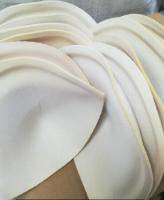 10pairs High Quality 5 Size Skin White 1.2cm Thick Half Round Chest Pad Wedding Dress Bra Underwear Swimsuit Sponge Bra Coaster
