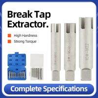 สกรูที่เสียหาย Tap Extractor 6/10pcs Broken Tap Hss M4 M5 M6 M8 M10 M12 M14 M16 M22 Remover เครื่องมือ ชุดประแจ เจาะ Bit