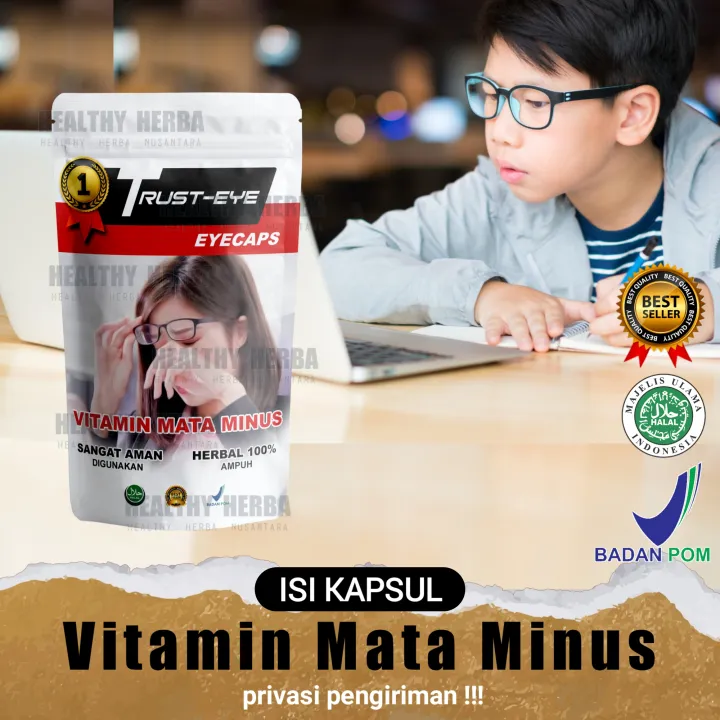 Obat Mata Minus Vitamin Mata Nutrisi Kesehatan Mata Supplement Kesehatan Mata Original Produk By Healthy Herba Nusantara Lazada Indonesia