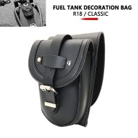 For BMW R18 R 18 Classic PU Leather Waterproof Luggage Oil Case Bags Motorcycle Fuel Tank Decoration Storage Bag