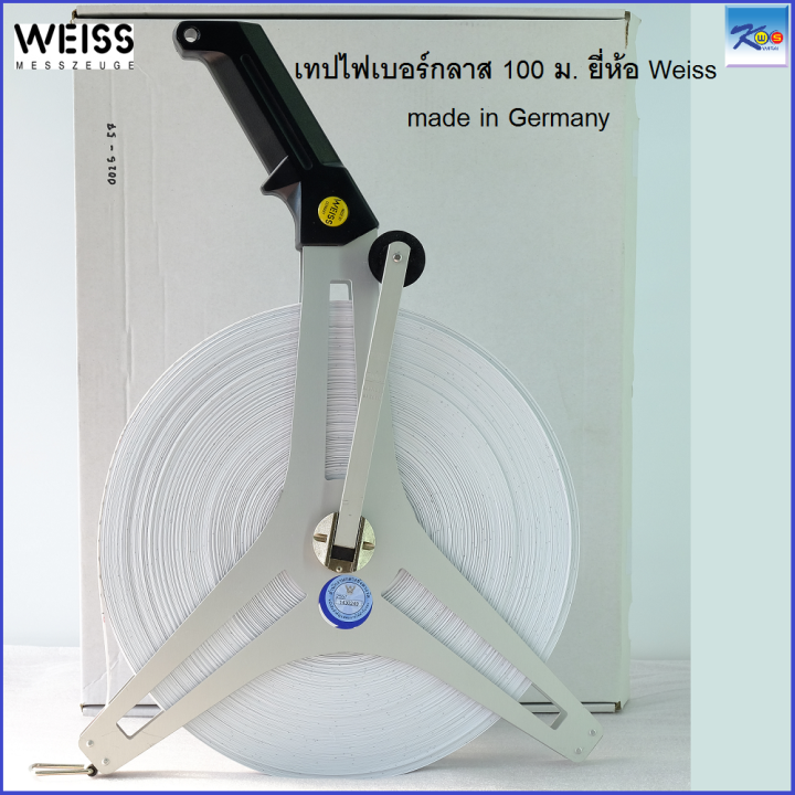 weiss-เทปวัดไฟเบอร์กลาส-ยาว-100-เมตร-รุ่น-920glm20100a-made-in-german