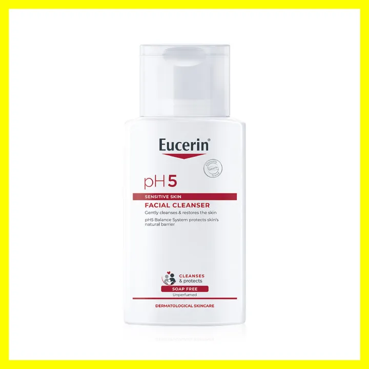 eucerin-ph5-sensitive-facial-cleanser-100ml-ยูเซอริน-พีเอช5-เซ็นซิทีฟ-เฟเชี่ยล-คลีนเซอร์-เจลล้างหน้าสำหรับผิวบอบบางแพ้ง่าย