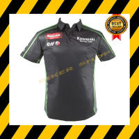 เสื้อยืดแขนสั้น KAWASAKI JP-0853เนื้อผ้าเนื้อผ้าไมโครไฟเบอร์ มีประสิทธิภาพในการซับเหงื่อสูง (พร้อมส่งทันทีได้ของไม่เกิน 2-3วัน)