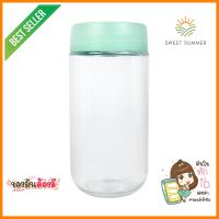 ขวดโหลแก้วฝาเกลียว MAGNIFF 0.8 ลิตร สีเขียวGLASS CANISTER WITH SCREW LID MAGNIFF 0.8L GREEN **จัดส่งด่วนทั่วประเทศ**