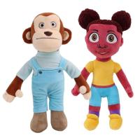 28 cm/11 inches Plush Christmas Toy Holiday Bundle Set Amanda The Adventurer Stuffed Monkey Plush Toy Birthday Gifts for Girls kindly