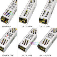 ไฟ Dc12v ท์บางรูปทรงยาว5a/8.5a/10a12 5a/15a/16.5a/20a/30a สวิตช์จ่ายไฟสลับสำหรับแถบไฟ Led