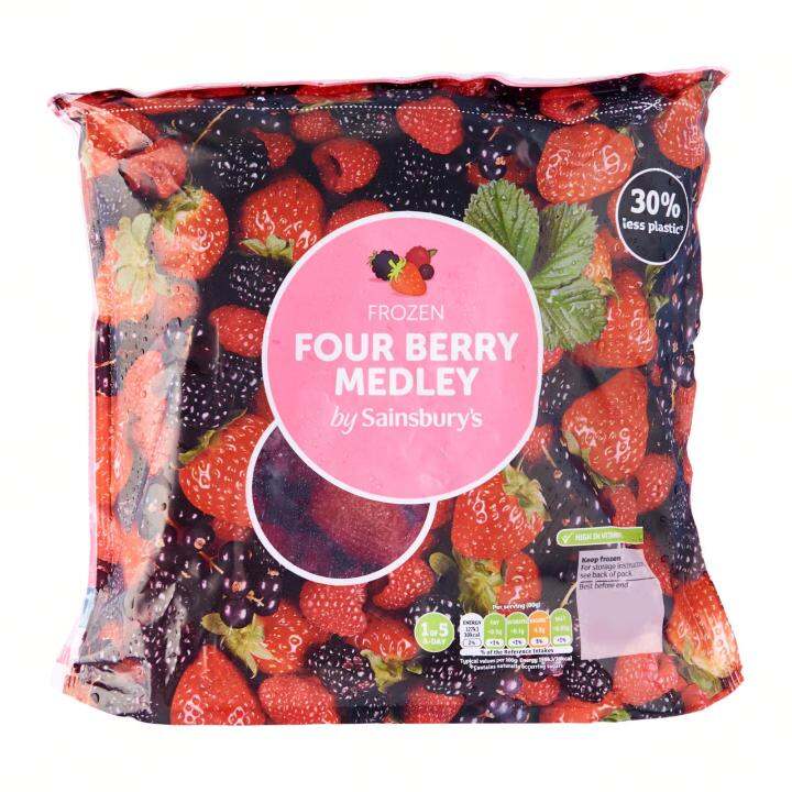 Sainsbury's Four Berry Medley Mix Frozen Lazada Singapore