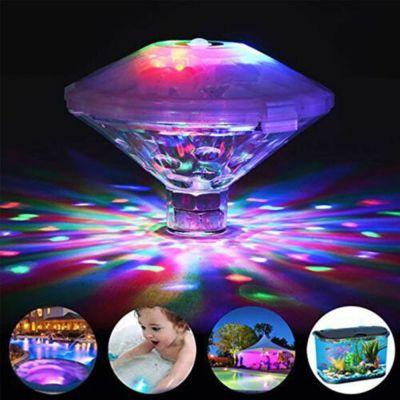 TWCEJE168 Party Floating Sensory Flashing Lamp Colorful LED Light Swimming Pool Floating Underwater Hot Tub Spa Lamp