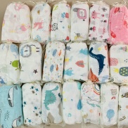 Khăn Muslin swaddle Sợi tre cho bé