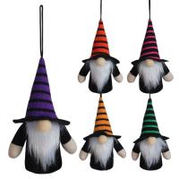 Halloween Witch Gnomes Doll Colorful Lighted Handmade Gnome Lamp Plush Lighted Handmade Gnome Decorations for Home Party and Halloween cosy