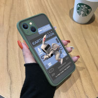 Case4you สำหรับ iPhone 15 Plus 15 Pro การ์ตูน NASA America Knapsack Astronaut อวกาศเคสนิ่มใส่โทรศัพท์ขอบเคสแข็งมีน้ำค้างแข็งโปร่งใสแข็งเด็กหญิงเด็กชายผู้หญิงเคสป้องกันกล้องคลุมทั้งหมด