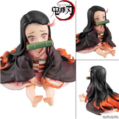 GEM Nezuko Model ฟิกเกอร์โมเดลอัญมณีของเล่นสําหรับเด็ก