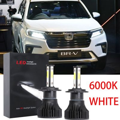 New ชุดไฟหน้าฮาโลเจนต่ํา LED 2018 6000K 6000K แบบเปลี่ยน สําหรับ Honda BR-V BRV 2017-2022