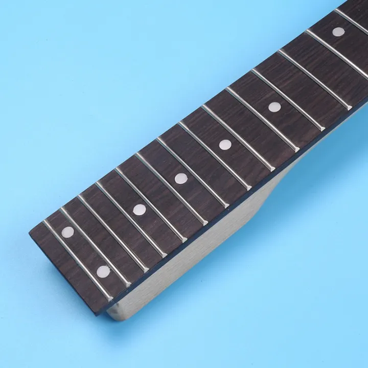 24-frets-new-replacement-maple-neck-rosewood-fretboard-fingerboard-for-electric-guitar-black