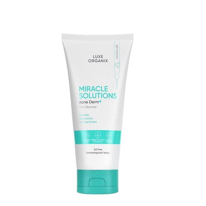 LUXE ORGANIX Aha Bha Miracle Solutions Facial Cleanser 150ml | Lazada PH