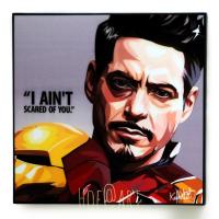 Iron man #5 ไอรอนแมน โทนี่ สตาร์ค​ Tony​ Stark Avengers อเวนเจอร์ Marvel มาร์เวล รูปภาพ​ติด​ผนัง ​pop​ art พร้อมกรอบและที่แขวน กรอบรูป แต่งบ้าน ของขวัญ