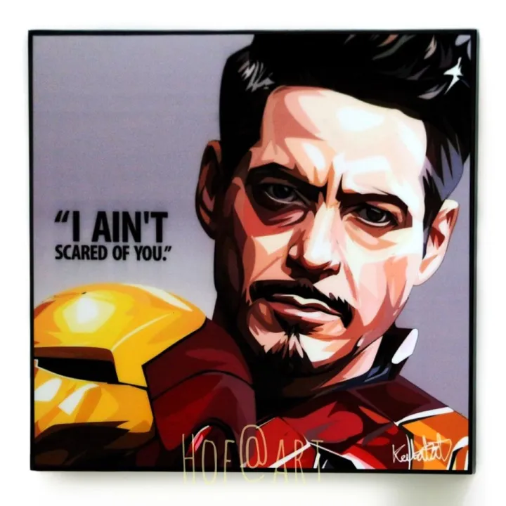 Iron Man #5 ไอรอนแมน โทนี่ สตาร์ค​ Tony​ Stark Avengers อเวนเจอร์ Marvel  มาร์เวล รูปภาพ​ติด​ผนัง ​Pop​ Art พร้อมกรอบและที่แขวน กรอบรูป แต่งบ้าน  ของขวัญ | Lazada.Co.Th