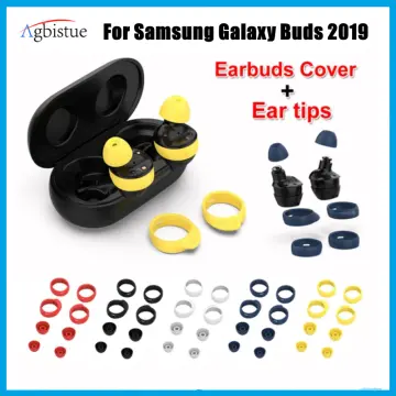 Silicone Skin Cover Earplug Case for Galaxy Buds 2019 (White)