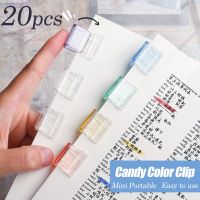 Staples Paperclip Mini Color Paper Clip Candy Transparent Metal Documents Bookmarks File Index Page Holder Clamp Office School