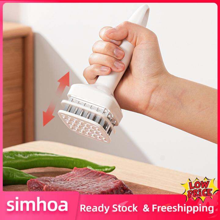simhoa Meat Tenderizer Pounder Needle Blade Tenderizer for Tenderizing