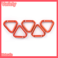 Variety ✨Hot Sale✨ 1PC สามเหลี่ยม carabiner กลางแจ้งตั้งแคมป์เดินป่าพวงกุญแจ Snap CLIP Hook BUCKLE