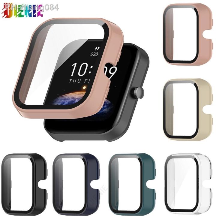 pc-case-cover-and-screen-protector-film-for-amazfit-bip-3-pro-full-coverage-bumper-smart-watch-accessories-for-amazfit-bip-3