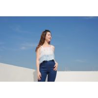 pearl mermaid top (Mixed Pastel &amp; babyblue)