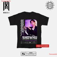 【Kkenzo】Yameela04 เสื้อยืดแขนสั้นพิมพ์ลาย Kpop Monsta X Shownu สําหรับผู้ชาย 2021