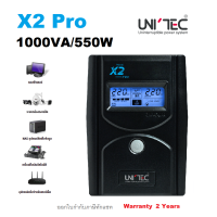 UPS Unitec Model : X2 Pro 1000VA/550W Line interactive with stabilizer