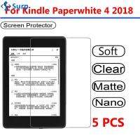 SURP 5pcs ความโปร่งใสสูง ป้องกันลายนิ้วมือ 6andquot; e-Reader Matte อารักขา ฟิล์มป้องกัน ป้องกันหน้าจอ