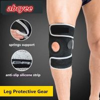 Breathable Spring Support Kneepad Anti-slip Hiking Running Riding Basketball Outdoor Sports Knee Safety Protective Gear Q1117CMC Supports Braces