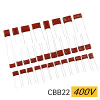 2ตัว/5ตัว: 1nF - 4.7uF 400V ตัวเก็บประจุ Polyester Polypropylene Capacitor C 5% 10% คาปาซิเตอร์ ไมล่า CBB22 อะไหล่ cap