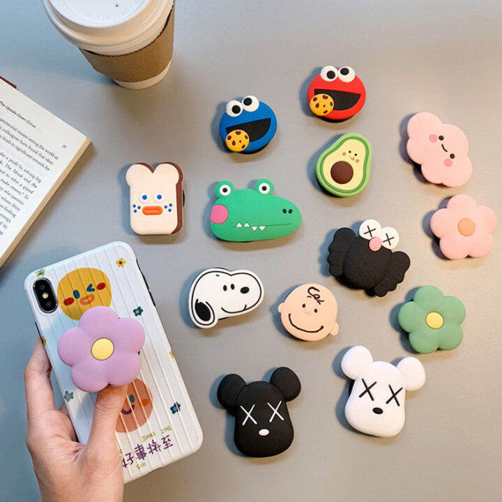 3D Cartoon Pop Stand iRing Cell Phone Bracket Phone Holder For All ...