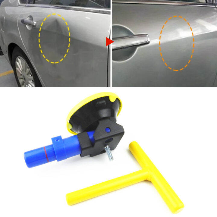 Car Paintless Dent Removal Tool Kit Slide Reverse Hammer Glue Vacuum