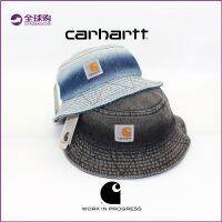 Carhartt คาวบอยไล่ระดับสีแบบอเมริกันหมวกชาวประมง Xia Zi พักผ่อนนอกอ่างแรเงาป้องกันการโดนแดดในหมวกบังแดด2023สไตล์ใหม่