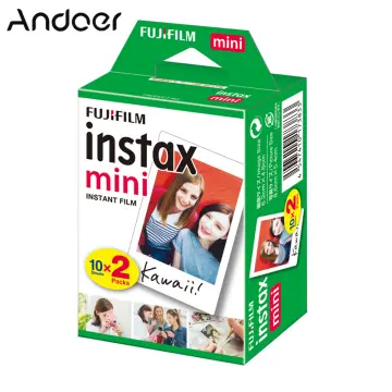 Fujifilm Instax Mini 20 Sheets White Film Photo Paper Snapshot Album  Instant Print for Fujifilm Instax Mini 7s/8/25/90/9 