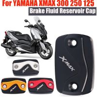 สำหรับ YAMAHA X-MAX XMAX 300 250 125 XMAX300 XMAX250 XMAX125รถจักรยานยนต์เบรคอ่างเก็บน้ำฝาครอบเบรคถังหมวก