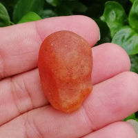 Carnelian คาเนเรียน น้ำหนัก 53.50 กะรัต พลอยก้อน ดิบ แท้ ธรรมชาติ พลอยแท้ หินแท้ หินอัญมณี