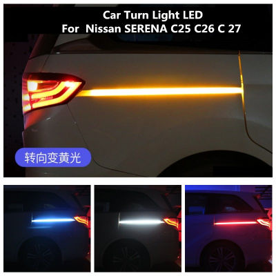 ไฟประตูรถยนต์ LED ไฟเลี้ยวรถสำหรับ C25นิสสันเซเรน่า C26 C 27ไฟส่อง LED สร้างบรรยากาศแสงประตู12V 6000K 87Tixgportz
