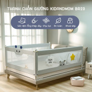 Thanh Chắn Giường Cho Bé Bản Cao Cấp KidAndMom BR23 Kiêm Quây Cũi Nâng Hạ