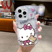 เคสฝาหลังกันกระแทกซิลิโคนนิ่มสำหรับ Y51A Y31 Y30 VIVO Y75 T1 Y50 5G Y27 Y30i Y22 Y35 Y16 Y22S ลาย Hello Kitty น่ารักสบู่ใสเคสโทรศัพท์