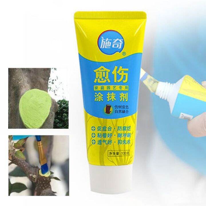 thumbnail image 2 of Bonsai Healing Paste Tree Wound Sealer Paste - 100g Pruning Cut Protection With Brush Tree Wound Dressing 2 of 9